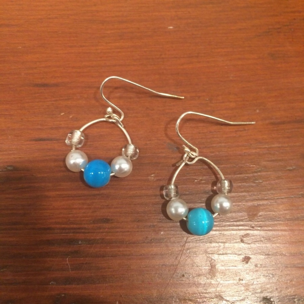 Handmade beaded earrings